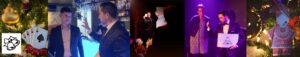Kerstborrel Magic Mentalist Entertainer Goochelaar Bedrijfsfeest Kerstfeest